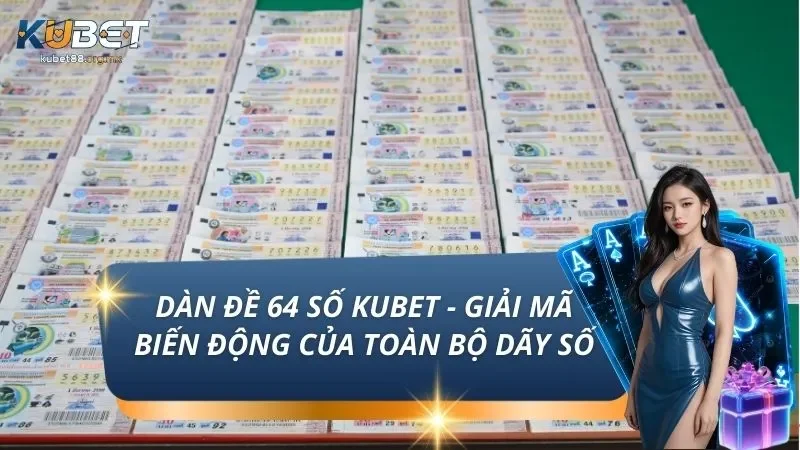 Dàn Đề 64 Số KUBET - Giải Mã Biến Động Của Toàn Bộ Dãy Số